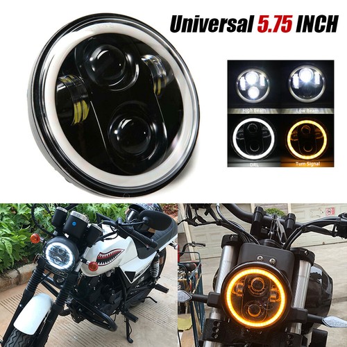 75 moto phare - 3/4, 5.75''moto