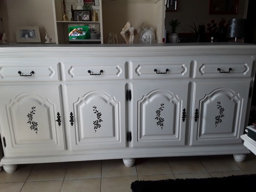 Vends enfilade chêne - enfilade, en