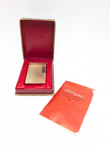 Briquet dupont plaqué or - briquet,