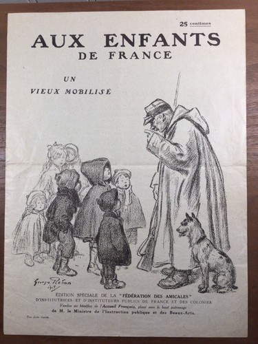 Aux enfants france - de, ww1