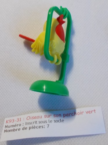 Kinder oiseau sur son - kinder,