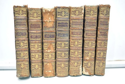 Livre ancien bibliotheque des - ancien,