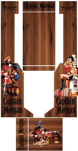 Stickers captain morgan modele - stickers,
