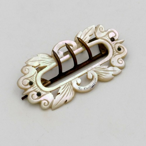 Boucle ceinture nacre - de,