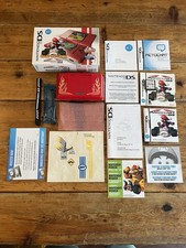 Nintendo DS Mario Kart Bundle Hot Rod Red Complete In Box CIB Stickers ? ?️