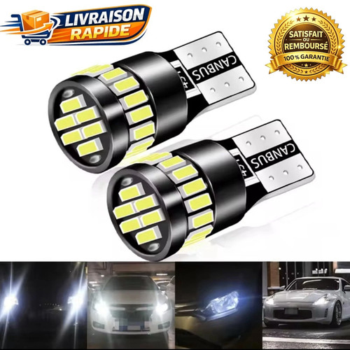 10x ampoule t10 - ampoule, led