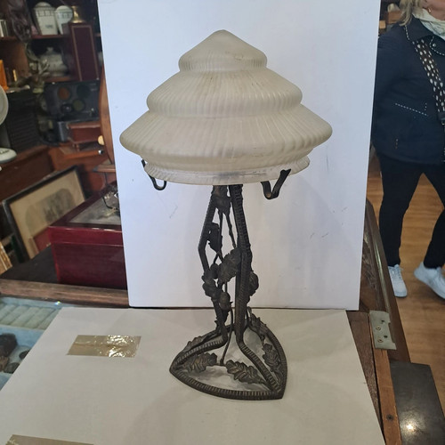 Ancienne lampe fer - ancienne,