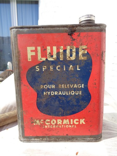 Ancien bidon cormick fluide - ancien,