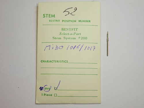 Mido winding stem 1016 - , 1017