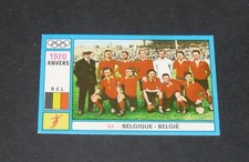 N°64 DIABLES ROUGES BELGIQUE FOOTBALL PANINI OLYMPIA 1896-1972 JEUX OLYMPIQUES