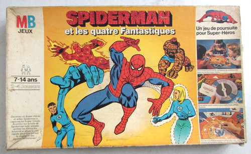 Jeu société spiderman - jeu, et