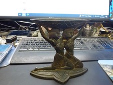 superbe brule parfum art déco aux egyptiennes signé Vantines,L17xH15cm