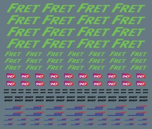Planche sncf fret train - fret,,