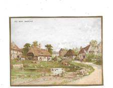 ancien chromo h. 13 cms or Au