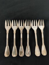 6 fourchettes à huîtres au