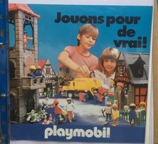 RARE CATALOGUE PLAYMOBIL Jouons  1979 1980 LEAFLET FLYER DEPLIANT VINTAGE KLICKY