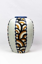 Vase Art Déco Faïence