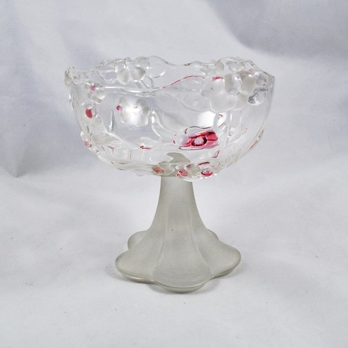 Bol pied motif floral - /,