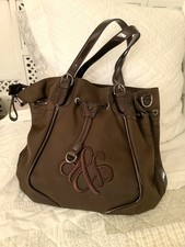 SAC A MAIN TOILE MARRON ARTHUR