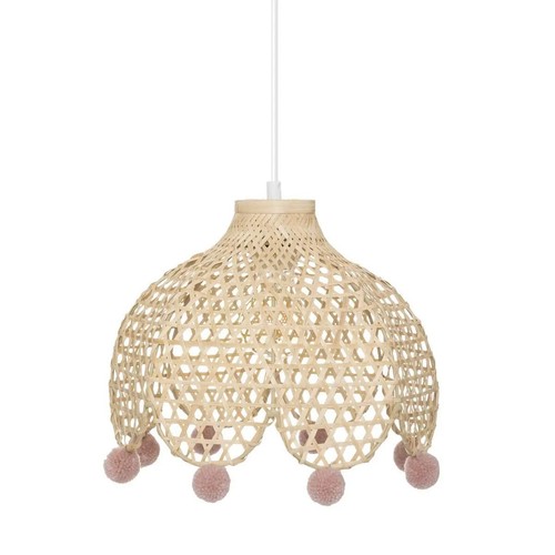 Lampe suspension bambou - lampe,