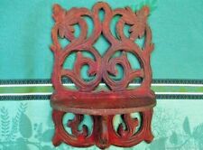 Antique Grape Wood Console Shelf Old Console Shelf Raisin Wood