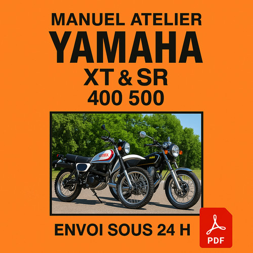 Manuel atelier yamaha 400 500 - atelier,