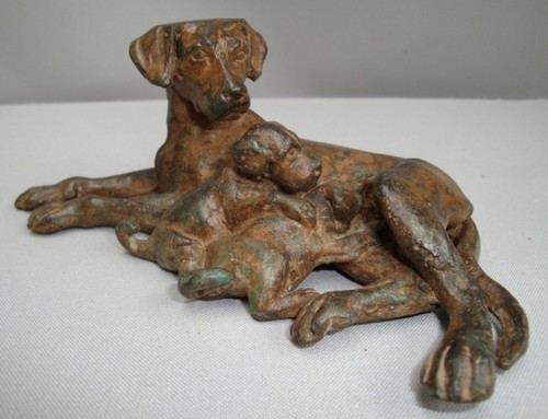 Statue sculpture chien - statue,