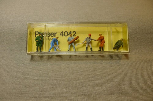 Preiser 4042 bûcherons - preiser,