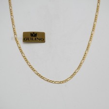 Collier homme or jaune 18