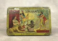 Ancienne boite cigarettes - SEMIRAMIS -Cigarettes Tin (#CIG2)