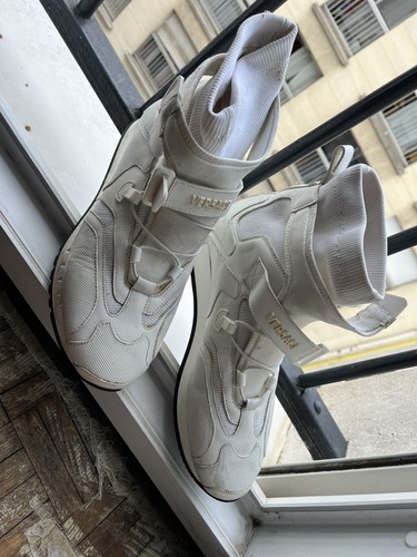 Versace strap high top - versace, 'strap'
