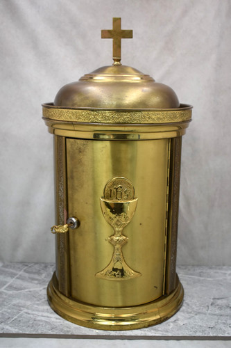 Vintage round tabernacle with - vintage,