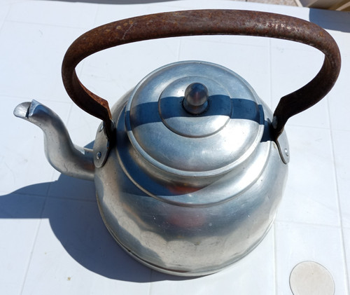 Vintage ancienne bouilloire - ancienne, en