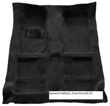 Black Molded Carpet Flooring Fits- 1993-1997 Honda Civic del Sol 2DR Auto/Manual