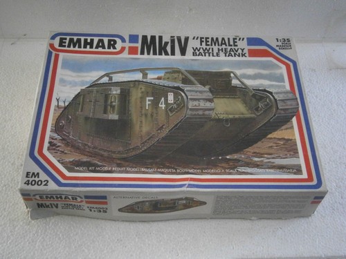 Maquette char tank ww1 v - maquette,