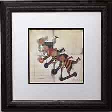 Graciela Rodo Boulanger "LES TROTINETTES"  Newly CUSTOM FRAMED Litho Art print 