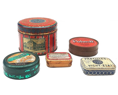 Boîtes pastilles vides - boÎtes,