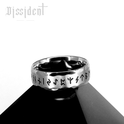 Bague chevalière acier - chevalière,