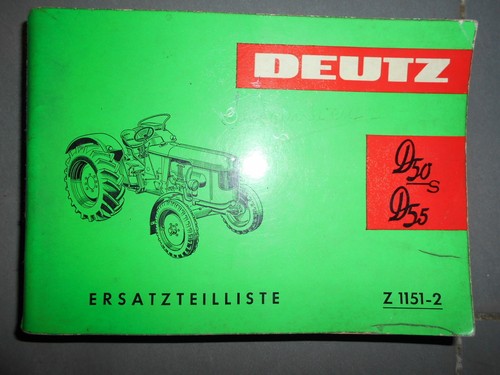 Deutz tracteur d50 d55 - d50,