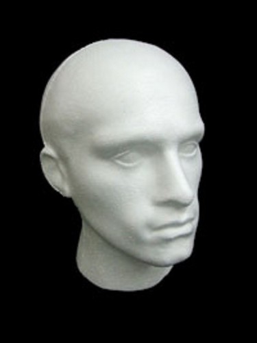 Mâle blanc polystyrène - mâle,