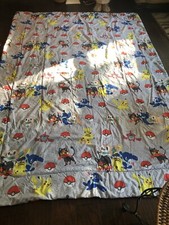 Pokémon twin comforter/pillowcase and fitted sheet twin