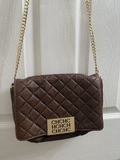 Carolina Herrera Brown Leather Shoulder Bag