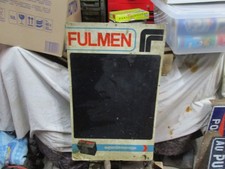 Ancien Plaque Tole Fulmen