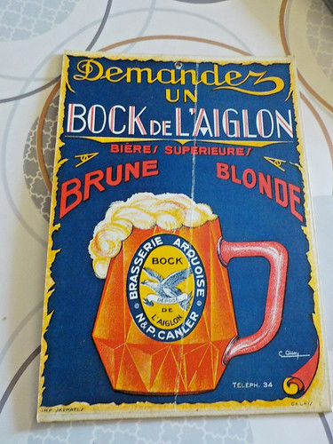 Carton biere bock - de, l