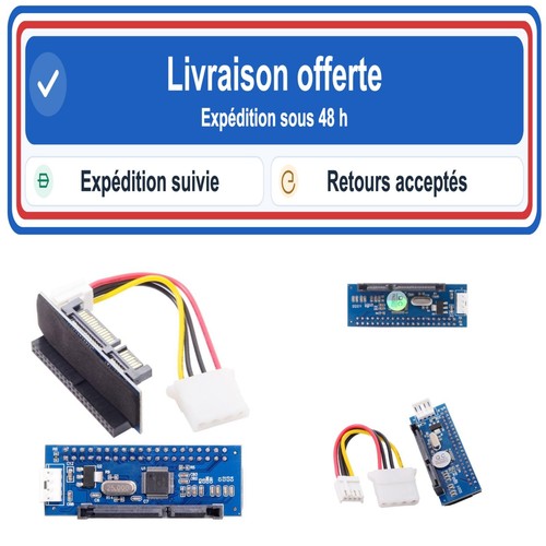 Adaptateur ide broches vers - broches,