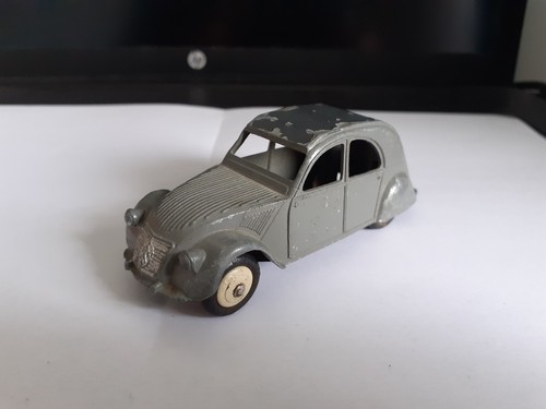 Dinky toys citroen 2cv - citroen, grise