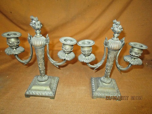 Paire jolis chandeliers - paire,