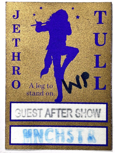 Jethro tull passer ticket - tull,