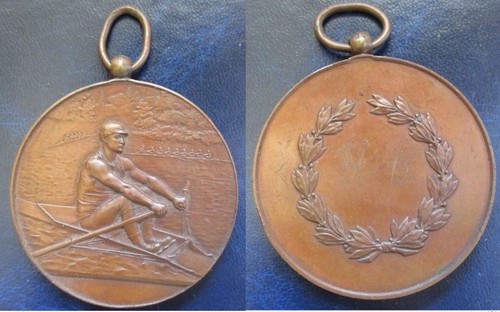 Médaille art déco - , cuivre