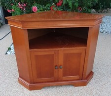 Meuble d'angle TV en bois pour